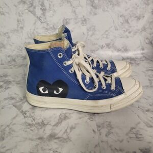 Comme Des Garcons Play X Chuck Taylor All Star‎ 70s Hi Shoes Men's 10 Women's 12